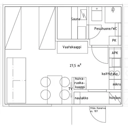 Yllaes Kanerva 107 Apartment